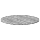 Bordplade Grå sonoma-eg Ø 50 x 1,5 cm Konstrueret træ