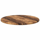 Bordplade Gammelt træ Ø 50 x 1,5 cm Konstrueret træ