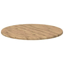 Bordplade Ø 50 x 1,5 cm Rund Konstrueret træ artisan eg