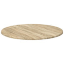 Bordplade Ø 60 x 1,5 cm Rund Konstrueret træ Sonoma-eg