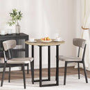 Bordplade Sonoma-eg Ø 70 x 1,5 cm Konstrueret træ