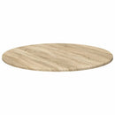 Bordplade Ø 70 x 1,5 cm Rund Konstrueret træ Sonoma-eg