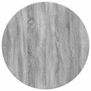 Bordplade Grå sonoma-eg Ø 70 x 1,5 cm Konstrueret træ