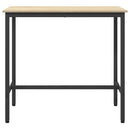 bord Sonoma eg 100 x 50 x 90,5 cm Ingeniørtræ og stål