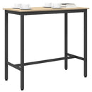 bord Sonoma eg 100 x 50 x 90,5 cm Ingeniørtræ og stål