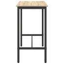 bord Sonoma eg 100 x 50 x 90,5 cm Ingeniørtræ og stål