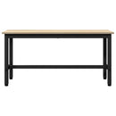 Spisebænk Sonoma eg 100 x 32,5 x 48,5 cm Ingeniørtræ og stål