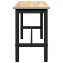 Spisebænk Sonoma eg 100 x 32,5 x 48,5 cm Ingeniørtræ og stål