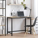 bord Sonoma eg 80 x 50 x 76,5 cm Ingeniørtræ og stål