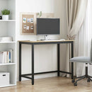 bord Sonoma eg 80 x 50 x 76,5 cm Ingeniørtræ og stål