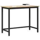 bord Sonoma eg 80 x 50 x 76,5 cm Ingeniørtræ og stål