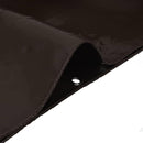 Tarpaulin 650g / m² Brun 3 x 6 m Lærred med PVC-belægning