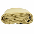 Tarpaulin 650g / m² Beige 3,5 x 5 m Lærred med PVC-belægning