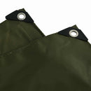 Tarpaulin 650g / m² Oliven grøn 5 x 8 m Lærred med PVC-belægning