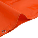 Tarpaulin 650g / m² Orange 3 x 4 m Lærred med PVC-belægning