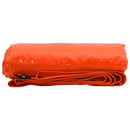 Tarpaulin 650g / m² Orange 3 x 6 m Lærred med PVC-belægning