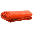Tarpaulin 650g / m² Orange 3,5 x 5 m Lærred med PVC-belægning