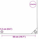 Tarpaulin 650g / m² Orange 2,5 x 4,5 m Lærred med PVC-belægning