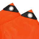 Tarpaulin 650g / m² Orange 5 x 8 m Lærred med PVC-belægning