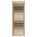 Skabsdør 4 pcs Naturfarvet 110 x 2,1 x 39,5 cm Massiv fyrretræ