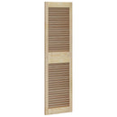 Skabsdør med dør 4 pcs Naturfarvet 140,5 x 2,1 x 39,5 cm