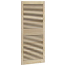 Skabsdør med dør 4 pcs Naturfarvet 140,5 x 2,1 x 59,5 cm