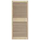 Skabsdør med dør 4 pcs Naturfarvet 140,5 x 2,1 x 59,5 cm