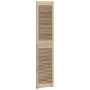 Skabsdør 4 pcs Naturfarvet 170 x 2,1 x 39,5 cm Massiv fyrretræ