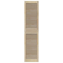 Skabsdør 4 pcs Naturfarvet 170 x 2,1 x 39,5 cm Massiv fyrretræ