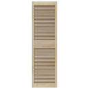 Skabsdør 4 pcs Naturfarvet 170 x 2,1 x 49,5 cm Massiv fyrretræ