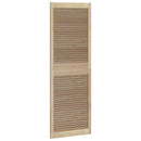 Skabsdør 4 pcs Naturfarvet 170 x 2,1 x 59,5 cm Massiv fyrretræ