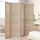 Skabsdør 4 pcs Naturfarvet 201 x 2,1 x 59,5 cm Massiv fyrretræ