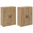 Vægmonteret skab 2 pcs Artisan Egetræ 69,5 x 34 x 90 cm