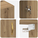 Vægmonteret skab 2 pcs Artisan Egetræ 69,5 x 34 x 90 cm