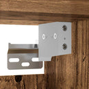 Highboard 2 pcs Gammelt træ Konstrueret træ