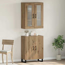 Highboard 2 stk. artisan eg 69,5 x 34 x 180 cm Konstrueret træ