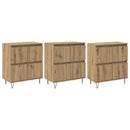 Sideboards 3 pcs Artisan Egetræ