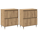 Opbevaringsskab 2 pcs Artisan Egetræ 60 x 35 x 70 cm