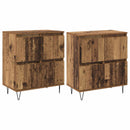 Sideboards 2 pcs Gammelt træ