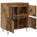 Sideboards 2 pcs Gammelt træ