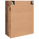 Væghængte skabe 2 pcs Gammelt træ 69,5 x 34 x 90 cm