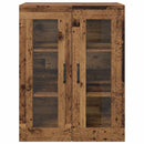 Væghængte skabe 2 pcs Gammelt træ 69,5 x 34 x 90 cm