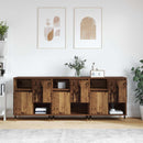 Sideboards 3 pcs Gammelt træ