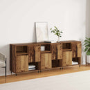 Sideboards 3 pcs Gammelt træ