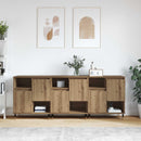 Sideboards 3 pcs Artisan Egetræ