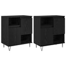 Sideboard 2 pcs Sort eg 60 x 35 x 70 cm