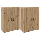 Vægmonteret skab 2 pcs Artisan Egetræ 69,5 x 34 x 90 cm