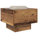 Sofabord Gammelt træ 40 x 40 x 30 cm Konstrueret træ