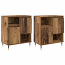 Sideboards 2 pcs Gammelt træ