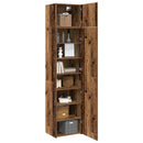 Sideboard 3 pcs Gammelt træ